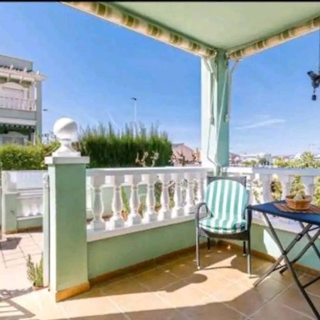Bungalow Adaptado, Terraza Muy Grande Y Soleada. Gran Alacant Εξωτερικό φωτογραφία