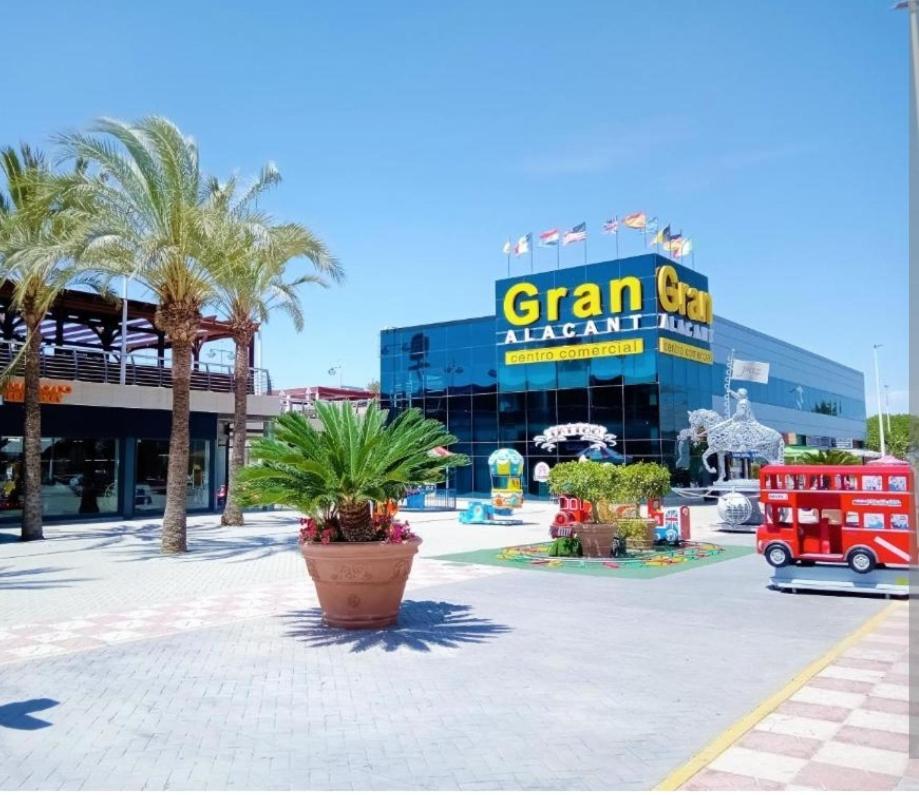Bungalow Adaptado, Terraza Muy Grande Y Soleada. Gran Alacant Εξωτερικό φωτογραφία