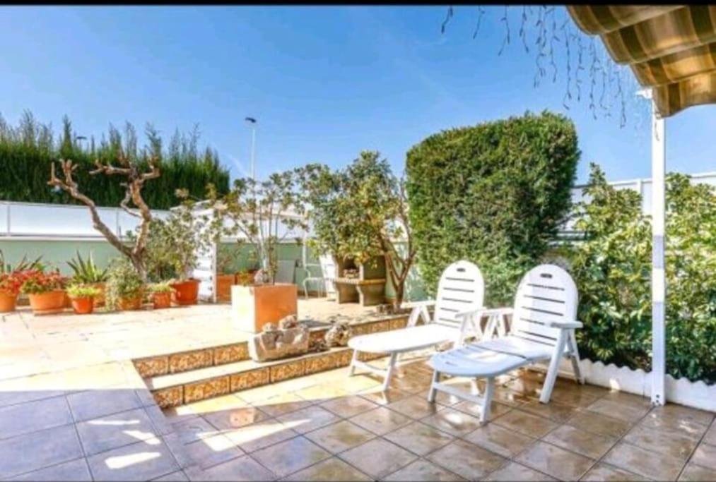 Bungalow Adaptado, Terraza Muy Grande Y Soleada. Gran Alacant Εξωτερικό φωτογραφία